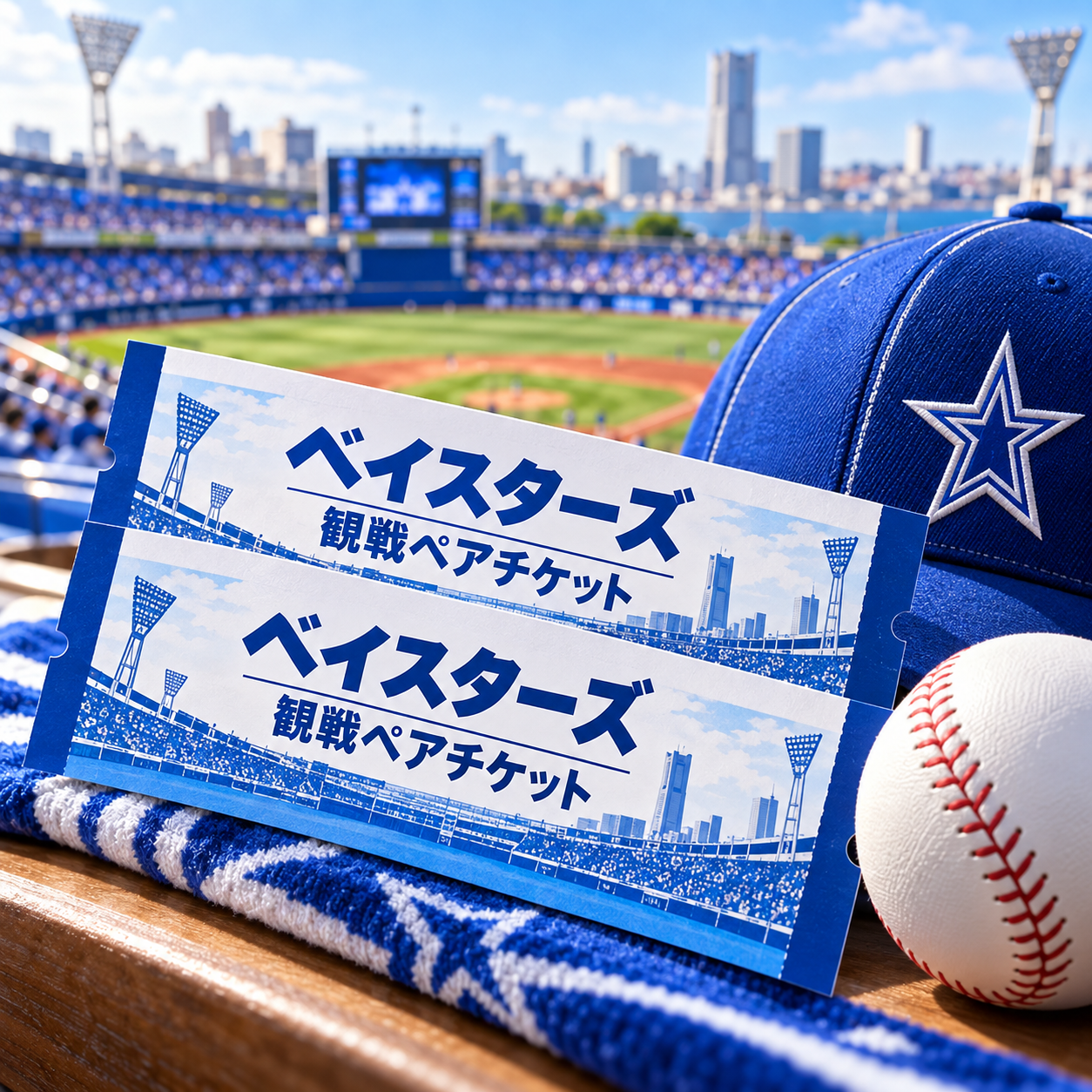 ベイスターズ観戦ペアチケット