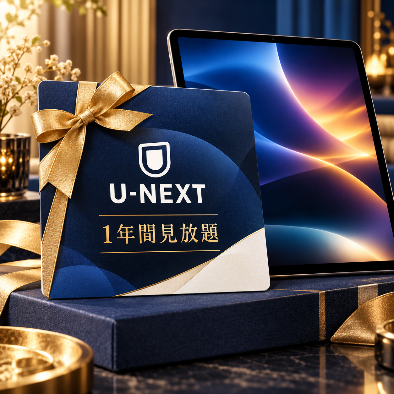 U-NEXT 1年間見放題